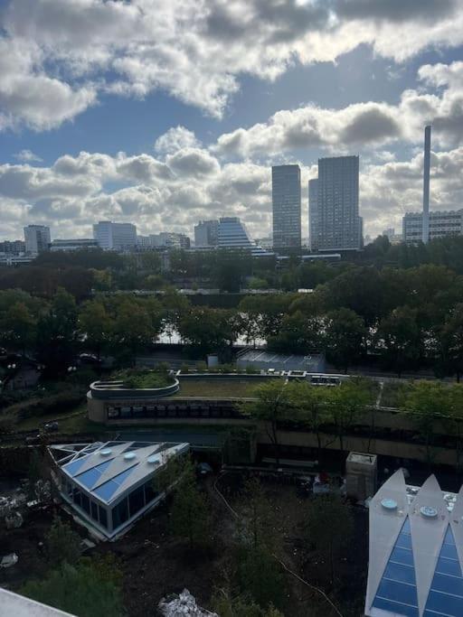 Tour Eiffel Terrasse Vue Seine Paris Exterior foto